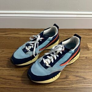 Fila Navy and Cream Sneakers